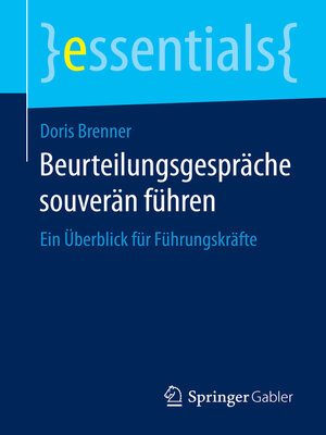 cover image of Beurteilungsgespräche souverän führen